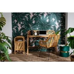 MILIBOO Caisson De Bureau 1 Porte En Rotin GALON - Naturel -France MILIBOO Soldes 2022 36333502 5