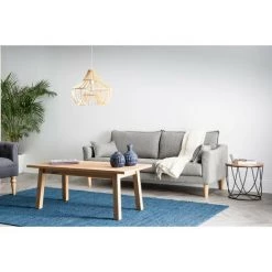 MILIBOO Canapé Scandinave 3 Places En Tissu Beige KATE - Beige Naturel -France MILIBOO Soldes 2022 36333638 5
