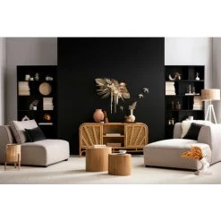 MILIBOO Chauffeuse Design En Tissu Beige PLURIEL - Beige Naturel -France MILIBOO Soldes 2022 36333670 5