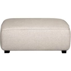 MILIBOO Pouf Module De Canapé En Tissu Beige PLURIEL - Beige Naturel