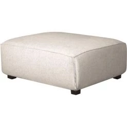 MILIBOO Pouf Module De Canapé En Tissu Beige PLURIEL - Beige Naturel -France MILIBOO Soldes 2022 36333681 3
