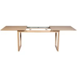 MILIBOO Table à Manger Scandinave Extensible Placage Chêne Rectangulaire L160-240 Cm LAHO - Chêne Clair -France MILIBOO Soldes 2022 36333692 3