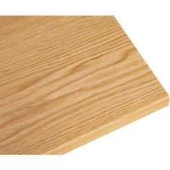 MILIBOO Table à Manger Industrielle Placage Chêne Et Métal Noir Rectangulaire L230 Cm HILBA - Chêne Clair -France MILIBOO Soldes 2022 36333699 3