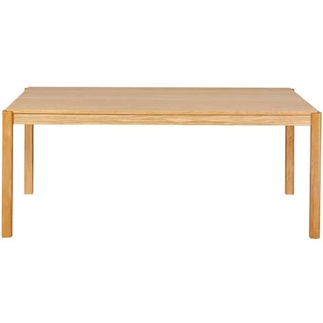 MILIBOO Table à Manger Scandinave Finition Chêne Rectangulaire L200 Cm AGALI - Chêne Clair 3 MILIBOO Table à Manger Scandinave Finition Chêne Rectangulaire L200 Cm AGALI - Chêne Clair