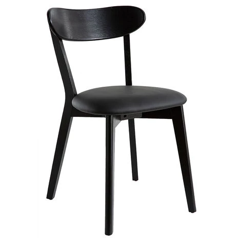 MILIBOO Chaises Vintage Noires (lot De 2) DOVE - Noir Carbone 5 MILIBOO Chaises Vintage Noires (lot De 2) DOVE - Noir Carbone – Image 3