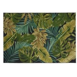 MILIBOO Tapis Intérieur Extérieur Camaïeu De Verts 160 X 230 Cm MANAUS - Kaki