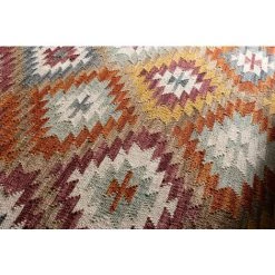 MILIBOO Tapis Kilim Tissé Main En Laine Et Coton 160 X 230 Cm CHEYENE - Multicolore -France MILIBOO Soldes 2022 36333944 3