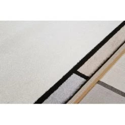 MILIBOO Tapis Design Blanc, Beige Et Gris 160 X 230 Cm CUBIK - Multicolore -France MILIBOO Soldes 2022 36333958 3