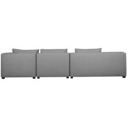 MILIBOO Canapé D'angle Moderne Modulable 4 éléments Gris Clair PLURIEL - Gris Clair -France MILIBOO Soldes 2022 36334017 3