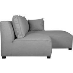 MILIBOO Canapé D'angle Modulable Gris Clair 2 éléments PLURIEL - Gris Clair -France MILIBOO Soldes 2022 36334023 3