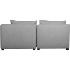 MILIBOO Canapé D'angle Modulable Gris Clair 2 éléments PLURIEL - Gris Clair -France MILIBOO Soldes 2022 36334023 4