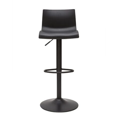 MILIBOO Tabourets De Bar Réglables Design En Métal Noir (lot De 2) ONA - Noir 4 MILIBOO Tabourets De Bar Réglables Design En Métal Noir (lot De 2) ONA - Noir – Image 2