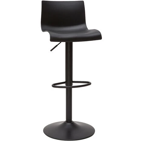 MILIBOO Tabourets De Bar Réglables Design En Métal Noir (lot De 2) ONA - Noir 5 MILIBOO Tabourets De Bar Réglables Design En Métal Noir (lot De 2) ONA - Noir – Image 3