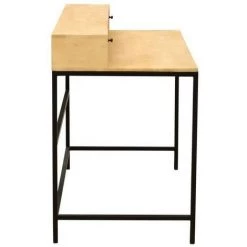 MILIBOO Bureau En Manguier Et Métal Noir Avec Tiroirs OPIUM - Naturel 9 MILIBOO Bureau En Manguier Et Métal Noir Avec Tiroirs OPIUM - Naturel -France MILIBOO Soldes 2022 36684427 3