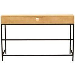 MILIBOO Bureau En Manguier Et Métal Noir Avec Tiroirs OPIUM - Naturel 10 MILIBOO Bureau En Manguier Et Métal Noir Avec Tiroirs OPIUM - Naturel -France MILIBOO Soldes 2022 36684427 4