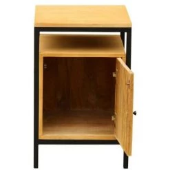 MILIBOO Caisson De Bureau En Manguier Et Métal Noir OPIUM - Naturel -France MILIBOO Soldes 2022 36684430 3