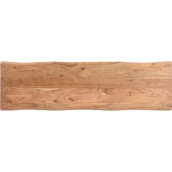 MILIBOO Banc En Acacia Massif L145 Cm SAVANA - Bois Clair / Blanc -France MILIBOO Soldes 2022 38382699 4