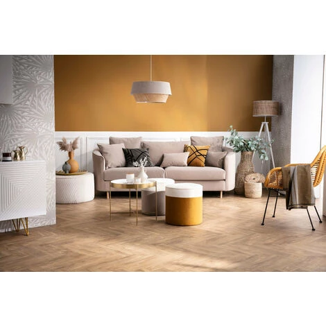 MILIBOO Canapé 3 Places Contemporain En Tissu Gris Clair SELECT - Gris Clair 7 MILIBOO Canapé 3 Places Contemporain En Tissu Gris Clair SELECT - Gris Clair – Image 5