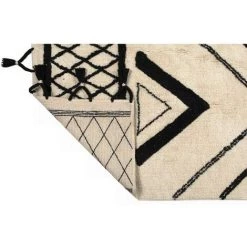 MILIBOO Tapis Ethnique En Coton Noir Et Naturel 160 X 230 Cm MAURI - Noir -France MILIBOO Soldes 2022 40575307 3