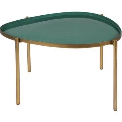 MILIBOO Tables Basses Gigognes Laquées Vert-cyan Et Vert (lot De 3) ZURIA - Vert Laqué -France MILIBOO Soldes 2022 40899357 3