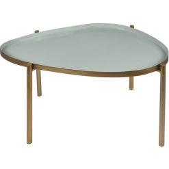 MILIBOO Tables Basses Gigognes Laquées Vert-cyan Et Vert (lot De 3) ZURIA - Vert Laqué -France MILIBOO Soldes 2022 40899357 4