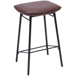 MILIBOO Tabourets De Bar Industriel Marron Foncé (lot De 2) DORY - Marron Foncé 8 MILIBOO Tabourets De Bar Industriel Marron Foncé (lot De 2) DORY - Marron Foncé -France MILIBOO Soldes 2022 41000788 3