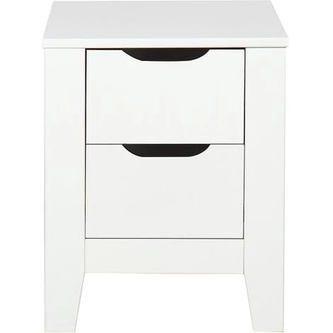 MILIBOO Table De Chevet Enfant Scandinave Blanche Avec Tiroirs MOLENE - Blanc 3 MILIBOO Table De Chevet Enfant Scandinave Blanche Avec Tiroirs MOLENE - Blanc