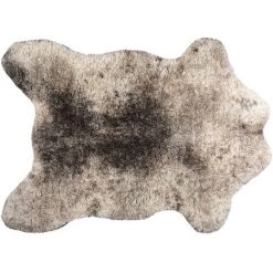 MILIBOO Tapis Fausse Fourrure 160 X 230 Cm PANALI - Naturel