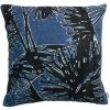 MILIBOO Coussin Brodé Bleu En Coton Motif Végétal (45 X 45 Cm) NATURA - Bleu Foncé -France MILIBOO Soldes 2022 41912203 1