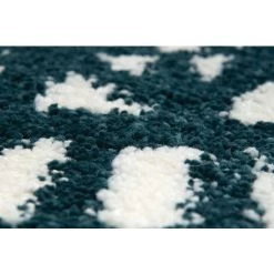 MILIBOO Tapis Rond Graphique Bleu D160 Cm OLAPA - Bleu Canard -France MILIBOO Soldes 2022 43674347 4