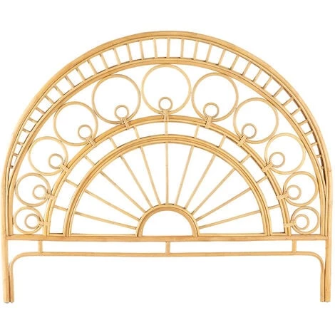 MILIBOO Tête De Lit En Rotin à Motif L160 Cm SORAYA - Naturel 3 MILIBOO Tête De Lit En Rotin à Motif L160 Cm SORAYA - Naturel