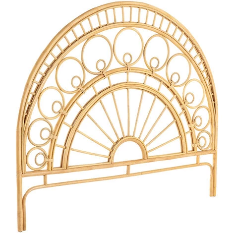 MILIBOO Tête De Lit En Rotin à Motif L160 Cm SORAYA - Naturel 4 MILIBOO Tête De Lit En Rotin à Motif L160 Cm SORAYA - Naturel – Image 2