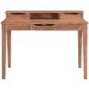 MILIBOO Bureau Vintage En Acacia Massif Avec Niche Et Tiroirs L115 Cm GARY - Naturel -France MILIBOO Soldes 2022 43964668 1