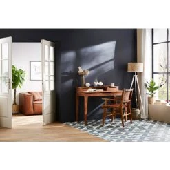 MILIBOO Bureau Vintage En Acacia Massif Avec Niche Et Tiroirs L115 Cm GARY - Naturel -France MILIBOO Soldes 2022 43964668 5