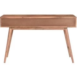 MILIBOO Console Avec Tiroir En Acacia Massif L120 Cm GLADY - Bois Brut -France MILIBOO Soldes 2022 43964674 4