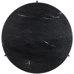 MILIBOO Table Basse Ronde En Marbre Noir D90 Cm BUMCELLO - Noir -France MILIBOO Soldes 2022 44051656 3