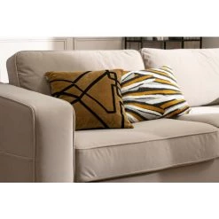 MILIBOO Coussin En Coton Thym Avec Motif Noir Brodé 45 X 45 Cm CROP - Vert 8 MILIBOO Coussin En Coton Thym Avec Motif Noir Brodé 45 X 45 Cm CROP - Vert -France MILIBOO Soldes 2022 45837719 3