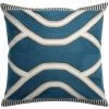 MILIBOO Coussin Brodé Ethnique Bleu 45 X 45 Cm YELO - Bleu -France MILIBOO Soldes 2022 46001819 1