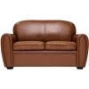 MILIBOO Canapé Cuir 2 Places Vintage Marron CLUB - Marron -France MILIBOO Soldes 2022 46359894 1