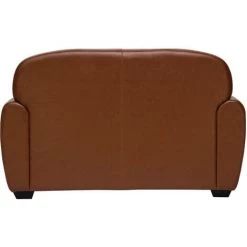 MILIBOO Canapé Cuir 2 Places Vintage Marron CLUB - Marron -France MILIBOO Soldes 2022 46359894 4
