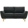MILIBOO Canapé Scandinave 2 Places Tissu Gris Foncé ALICE - Gris Foncé -France MILIBOO Soldes 2022 46450152 1
