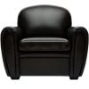 MILIBOO Fauteuil Cuir Vintage Marron Foncé CLUB - Marron Foncé -France MILIBOO Soldes 2022 46525835 1