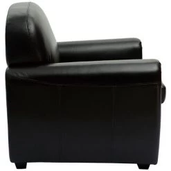 MILIBOO Fauteuil Cuir Vintage Marron Foncé CLUB - Marron Foncé -France MILIBOO Soldes 2022 46525835 3