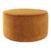 MILIBOO Pouf Rond En Velours Côtelé Jaune D70 Cm LOUIS - Jaune Velours -France MILIBOO Soldes 2022 46816991 1