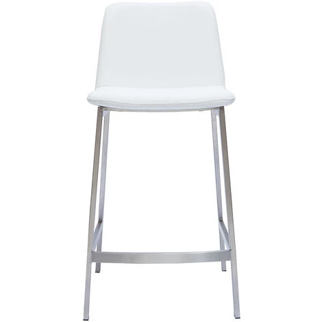 MILIBOO Tabourets De Bar Design Blancs H66 Cm (lot De 2) ARSENE - Blanc 4 MILIBOO Tabourets De Bar Design Blancs H66 Cm (lot De 2) ARSENE - Blanc – Image 2