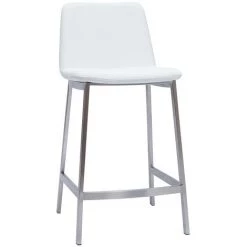 MILIBOO Tabourets De Bar Design Blancs H66 Cm (lot De 2) ARSENE - Blanc 8 MILIBOO Tabourets De Bar Design Blancs H66 Cm (lot De 2) ARSENE - Blanc -France MILIBOO Soldes 2022 46974977 3