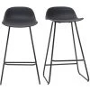 MILIBOO Tabourets De Bar Design Noirs H71 Cm (lot De 2) ELLA - Noir -France MILIBOO Soldes 2022 47132171 1