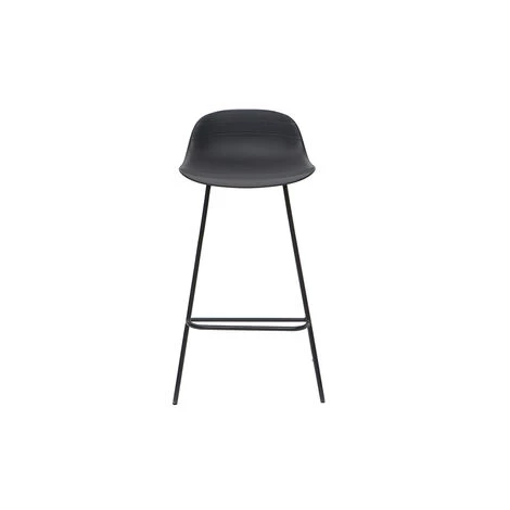 MILIBOO Tabourets De Bar Design Noirs H71 Cm (lot De 2) ELLA - Noir 4 MILIBOO Tabourets De Bar Design Noirs H71 Cm (lot De 2) ELLA - Noir – Image 2