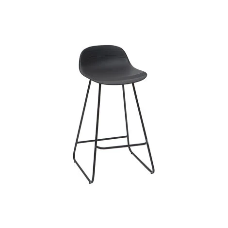 MILIBOO Tabourets De Bar Design Noirs H71 Cm (lot De 2) ELLA - Noir 5 MILIBOO Tabourets De Bar Design Noirs H71 Cm (lot De 2) ELLA - Noir – Image 3