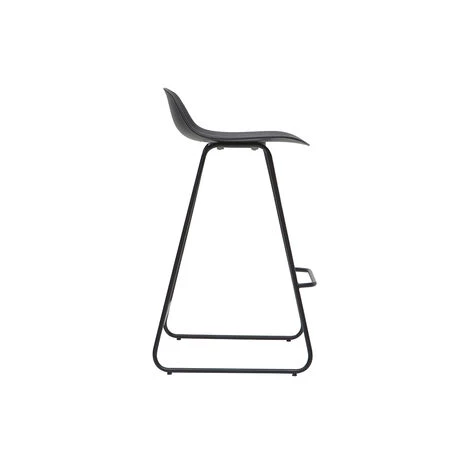 MILIBOO Tabourets De Bar Design Noirs H71 Cm (lot De 2) ELLA - Noir 6 MILIBOO Tabourets De Bar Design Noirs H71 Cm (lot De 2) ELLA - Noir – Image 4